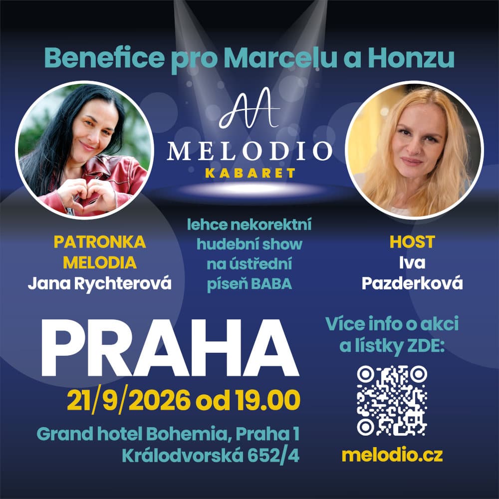 Melodio kabaret - Benefice pro Marcelu a Honzu